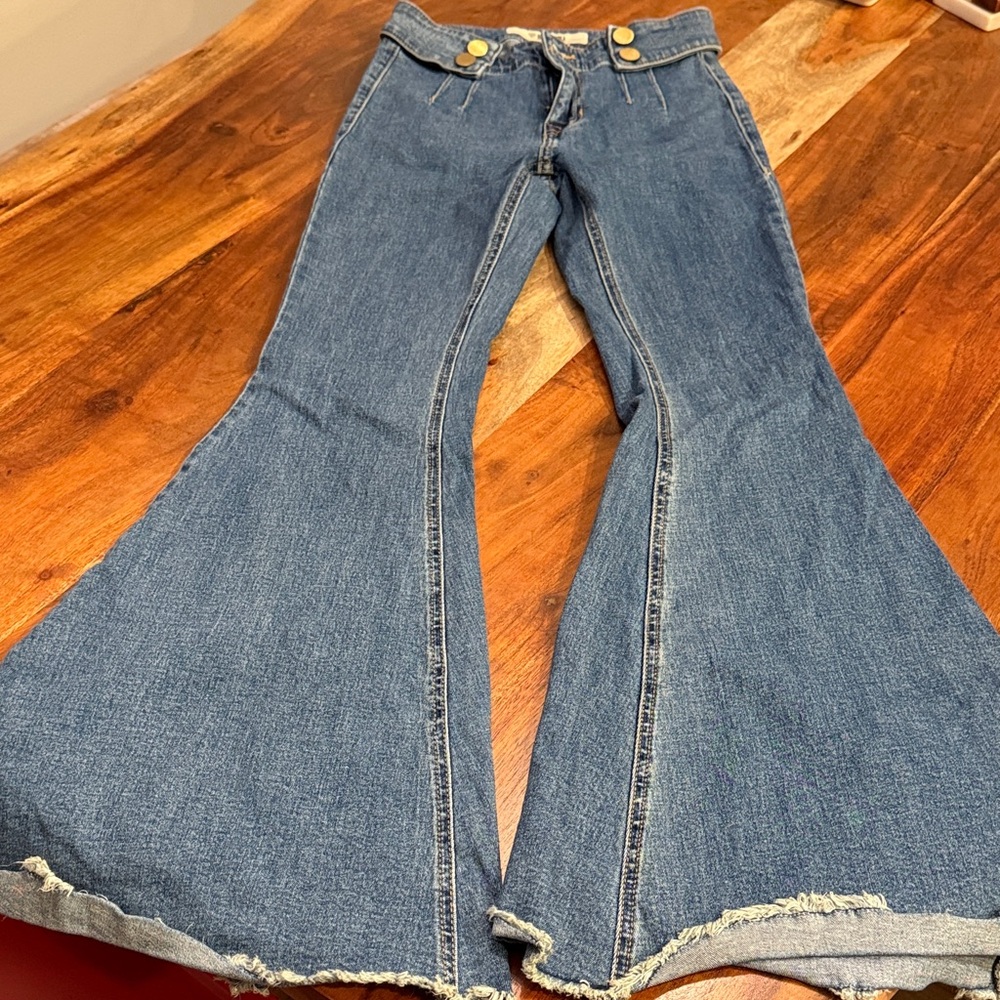 Rock&Roll Denim Bell Bottoms - Picture 4 of 4